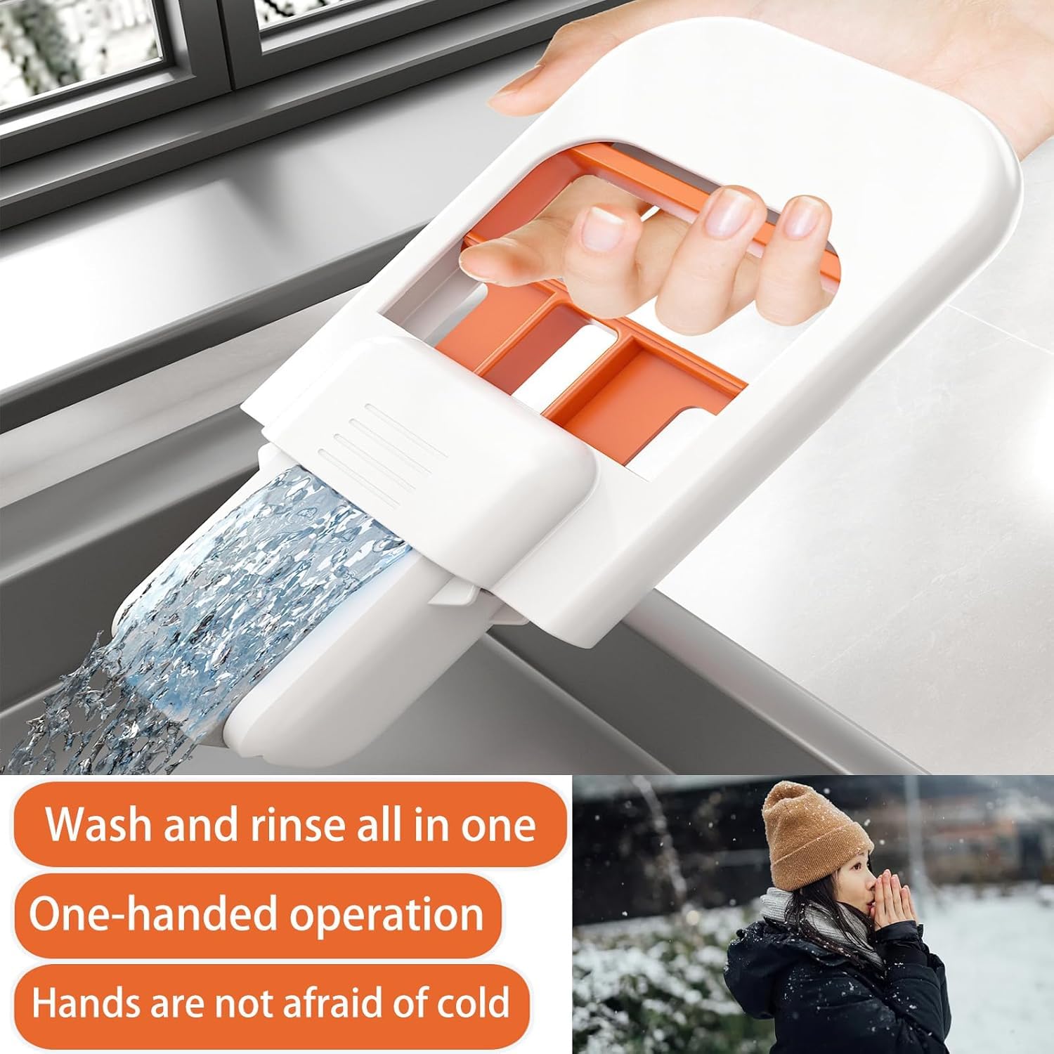 Mini Foldable Mop Self Squeezable